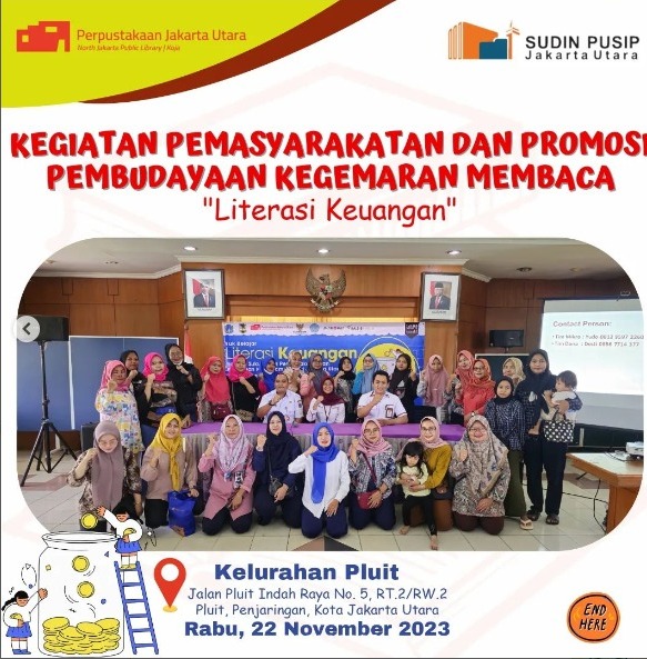 Yuk Belajar Literasi Keuangan Bareng Sudin Pusip Jakarta Utara